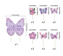 Încarcă imaginea în vizualizatorul Galerie, Butterfly-set arcada baloane