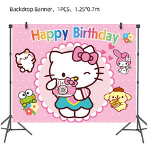 Încarcă imaginea în vizualizatorul Galerie, Hello Kitty-set arcada baloane