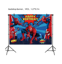 Încarcă imaginea în vizualizatorul Galerie, Spiderman-set arcada baloane