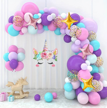 Încarcă imaginea în vizualizatorul Galerie, Unicorn-set arcada baloane