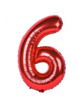 Încarcă imaginea în vizualizatorul Galerie, Balon cifra 6