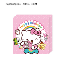 Load image into Gallery viewer, Hello Kitty-set arcada baloane
