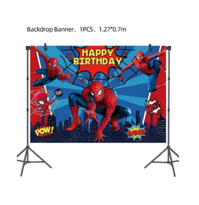 Spiderman-set arcada baloane