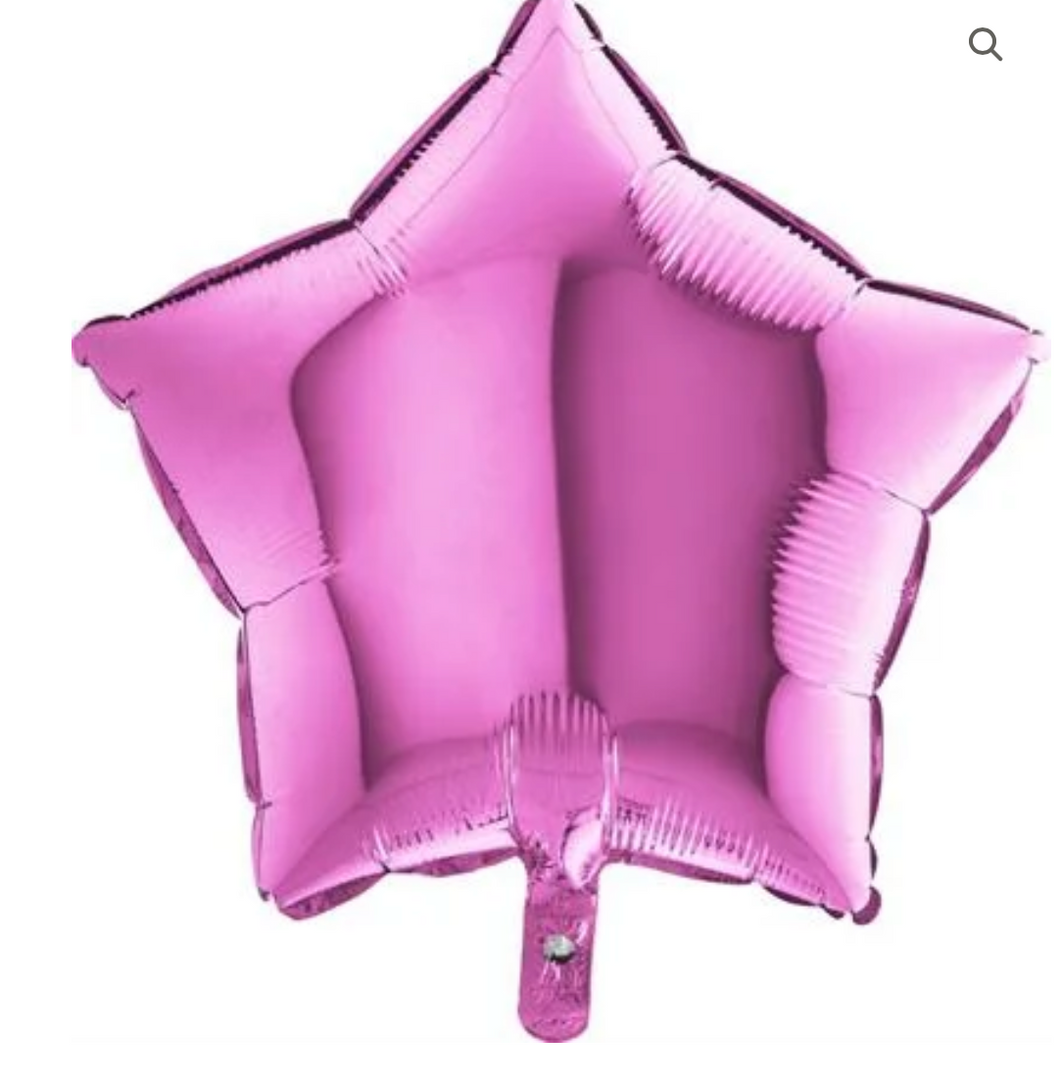 Balon Folie Stea Fucsia