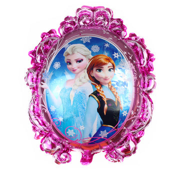 Balon folie Elsa roz
