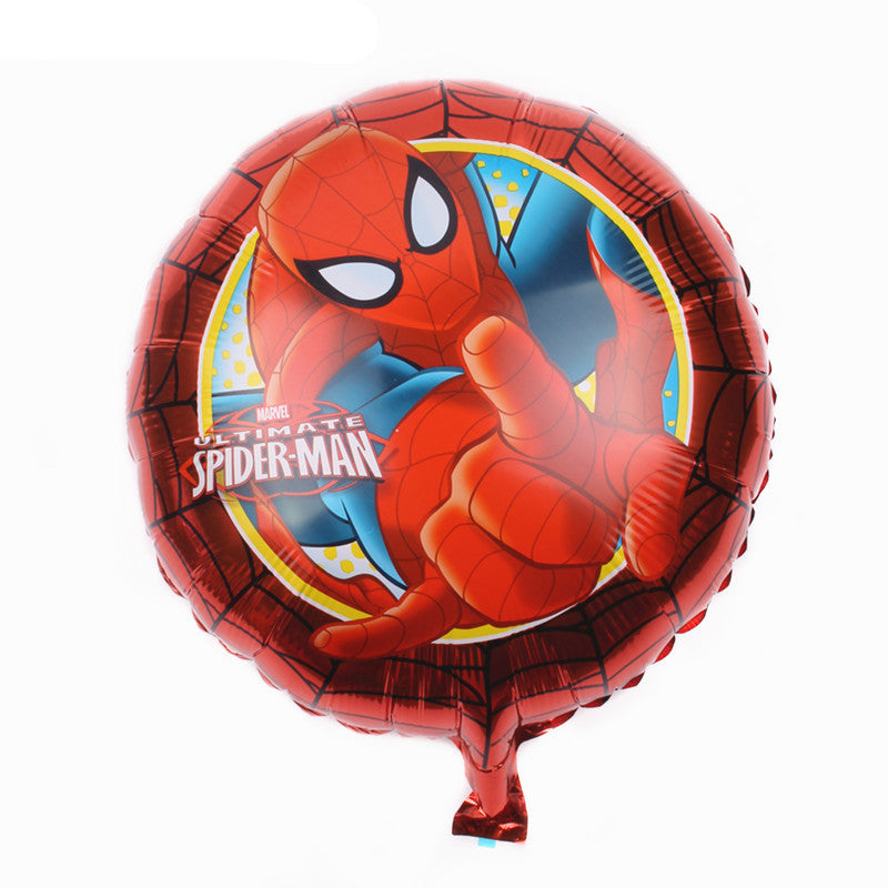 Balon rotund Spiderman