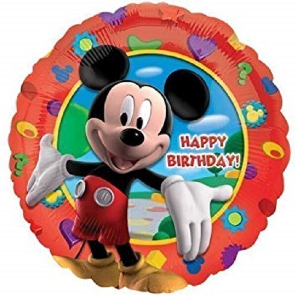 Balon folie Mickey Happy Birthday
